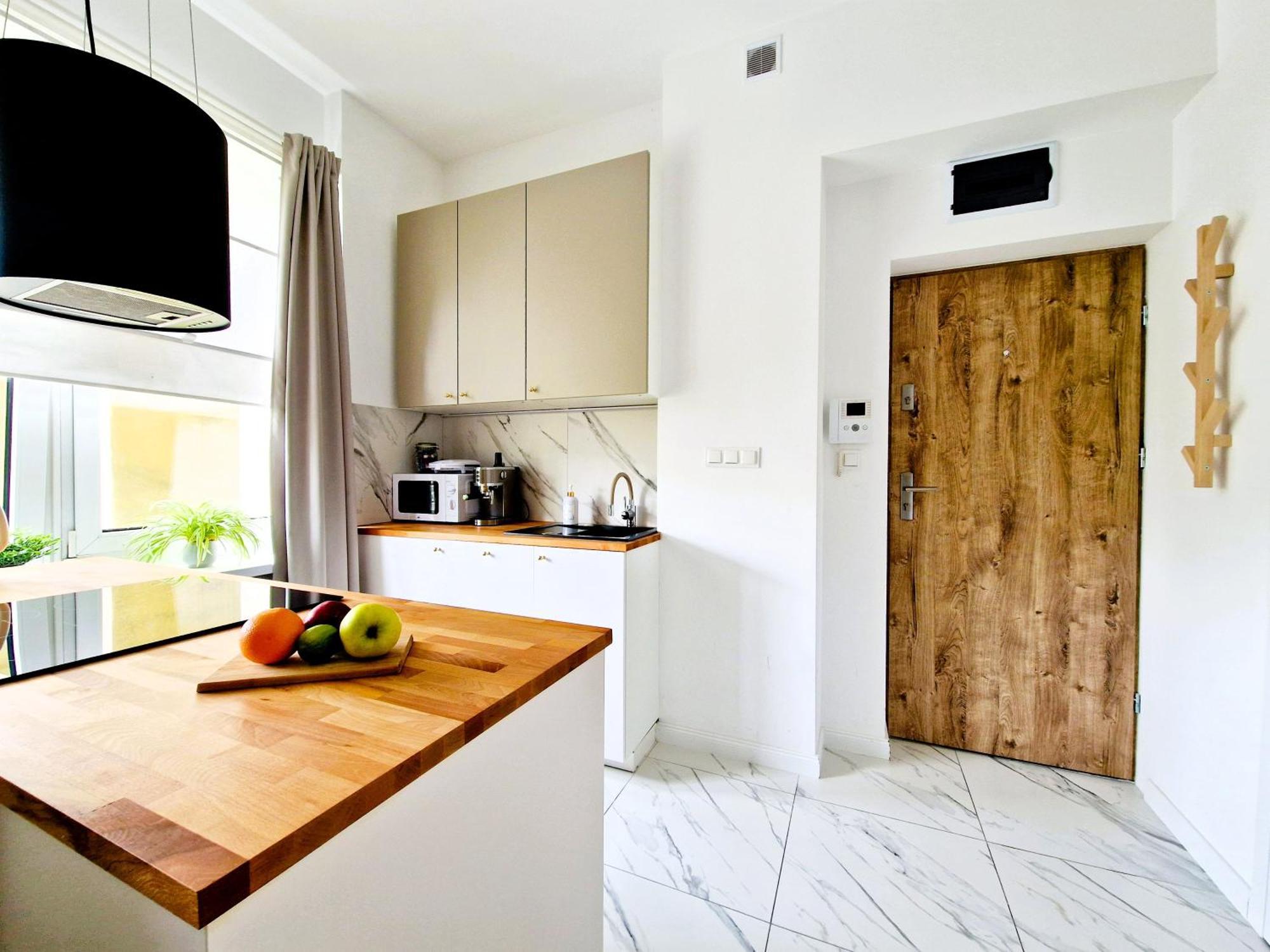 J&W Apartments Grojecka Glam Flat Warschau Exterior foto